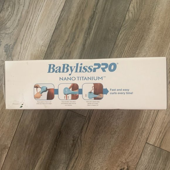 BABYLISSPRO NANO TITANIUM PROFESSIONAL AUTOMATIC CURLER MIRACURL3 CURL SETTINGS - Picture 3 of 7